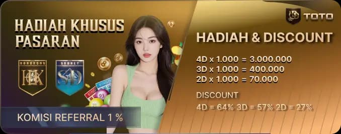 HADIAH KHUSUS PASARAN SYDNEYPOOLS DAN HONGKONGPOOLS